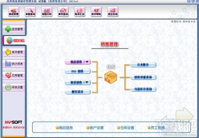 美萍商业进销存管理系统,商业进销存管理系统,进销存管理系统