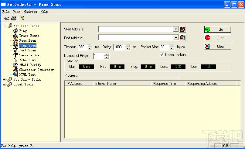 网络检测工具,NetGadgets,NetGadgets下载,NetGadgets官方下载