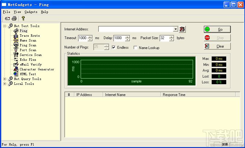 网络检测工具,NetGadgets,NetGadgets下载,NetGadgets官方下载